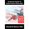 #SeyahatŞişesi 3lü Seyahat Banyo Seti 60 ml Boş Şişe Sızdırmaz Kapaklı Şampuan Losyon Krem Doldurulabilir Sıkmalı Tüp Uçak Kabin Bagajı Uyumlu Kozmetik Taşıma Kabı Tatil Valiz Çanta Organizer