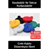 #KabloDüzenleyici Cırtlı Kablo Toplayıcı Bağlama Bandı 5 Metre x 1 cm Kesilebilir Tekrar Kullanılabilir Yumuşak Organizer Ev Ofis Masa Altı TV Bilgisayar Şarj Hortum Bitki Bağı Çok Amaçlı Rulo