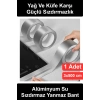 #AlüminyumBant Alüminyum Su Sızdırmaz Yanmaz Bant Kendinden Yapışkanlı Mutfak Ocak Kenarı Lavabo Tezgah Boru Koruma Isıya Dayanıklı Yağ Küf Önleyici Folyo İzolasyon Şeridi Gümüş 3 cm x 5 Metre