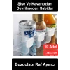 #RafAyırıcı Buzdolabı Raf Ayırıcı 10 Adet Kapak İçi Bölme Düzenleyici Şeffaf Plastik Mutfak Kiler Dolap Organizer Çok Amaçlı Tak Çıkar Şişe Kavanoz Sabitleyici Pratik Yer Tasarrufu Sağlayan Set