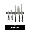 #BıçakAskısı Mıknatıslı Bıçak Askısı 38 cm Duvara Monte Manyetik Tutucu Siyah Mutfak Düzenleyici Metal Gereç Asma Aparatı Vidalı Montaj Pratik Organizer Şık Dekoratif Tasarım Kolay Kurulum