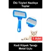 #KediKöpekTarağı Evcil Hayvan Tüy Toplama Metal Uçlu Ergonomik Saplı Profesyonel Pet Bakım Ölü Kıl Alıcı Grooming Fırçası Asma Delikli Kısa Uzun Tüylü Dostlar İçin Blister Kartelalı Pratik Tarama