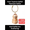#AnıAnahtarlığı Kedi Tüyü Saklama Hazneli Şeffaf Figürlü Hatıra Anahtarlık İçi Boş Akrilik Evcil Hayvan Çanta Süsü Aksesuar Hediye Karışık Model 4-6 cm Metal Halkalı Sevimli Taşınabilir Armağan Öneri