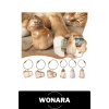 #AnıAnahtarlığı Kedi Tüyü Saklama Hazneli Şeffaf Figürlü Hatıra Anahtarlık İçi Boş Akrilik Evcil Hayvan Çanta Süsü Aksesuar Hediye Karışık Model 4-6 cm Metal Halkalı Sevimli Taşınabilir Armağan Öneri