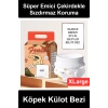 #KöpekKülotBezi XLarge Beden Evcil Hayvan Kilot Bez Ultra Emici Hızlı Kuruyan Sızdırmaz Koruma Cırt Cırtlı Elastik Bel Bacak Bantlı Büyük Irk Yaşlı Hijyen Tuvalet Eğitimi 18-32 kg Nefes Alabilen