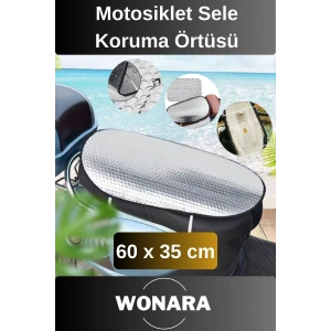 Uzun Ömürlü Hafif ve Su Geçirmez Sızdırmaz Pratik Motosiklet Sele Koruma Örtüsü