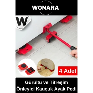 Özel Üretim ABS Plastik Tekerlekli Krikolu Ağır Beyaz Eşya ve Mobilya Kaydırma Aleti Seti