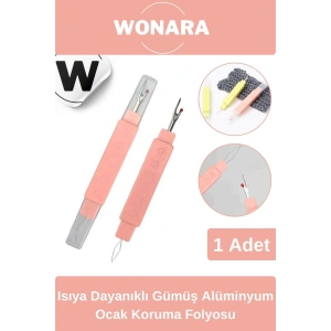 Çok Amaçlı Çok Amaçlı Kullanışlı Ergonomik Saplı Pratik Dikiş Sökücü ve İğne İplik Seti 2si 1 Arada