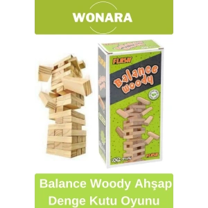 Premium Board Games - Zeka Eğlence Geliştirici Eğitici Strateji Balance Woody Ahşap Denge Kutu Oyunu