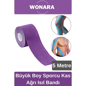 Geniş Boyutlu Hızlı Sonuç Veren Kas Eklem Bel Bacak Sırt Omuz Kalça Sporcu Ağrı Kesici Isıl Bandı