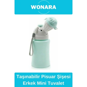 Özel Tasarım Taşınabilir Sızdırmaz Şişe Çocuk Pisuar Araba Yolculuk Lazımlık Kız Erkek Mini Tuvalet