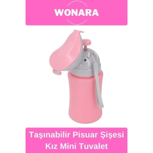 Özel Tasarım Taşınabilir Sızdırmaz Şişe Çocuk Pisuar Araba Yolculuk Lazımlık Kız Erkek Mini Tuvalet