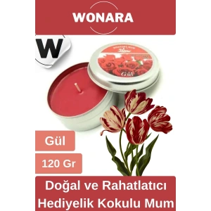 Özel Üretim Doğal Rahatlatıcı Hediyelik Ev Ofis Yoga Dekoratif Oda Kokusu Teneke Kutuda Kokulu Mum