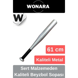 Dayanıklı Kırılmaz Metal 61 cm Mükemmel Kavrayışlı Kaliteli Beyzbol Sopası
