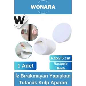 Çok Amaçlı İz Bırakmayan Yapışkan Tutacak Kapı Dolap Cam Fayans Ahşap Panel Klozet Kulp Aparatı