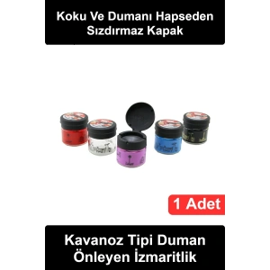 #Küllük Kapaklı Kokusuz Küllük Cam Gövdeli Desenli Dekoratif Sigara Kül Tablası Sızdırmaz Koku Hapsetme Özellikli Rüzgar Geçirmez Ev Balkon Bahçe Ofis Kafe Masa Üstü Kullanıma Uygun Şık Model 1 Adet