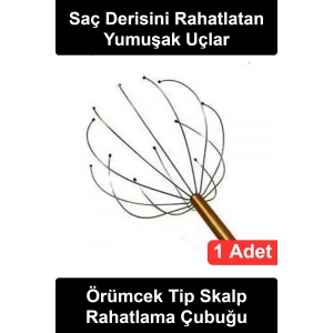 #KafaMasaj Aleti Manuel Saç Derisi Rahatlatıcı Klasik Ahtapot Model Telli Baş Kaşıyıcı Yumuşak Uçlu Kişisel Bakım Terapi Ürünü Kadın Erkek İçin Pratik Hediyelik Relax Gevşetici Ev Spa Aksesuarı