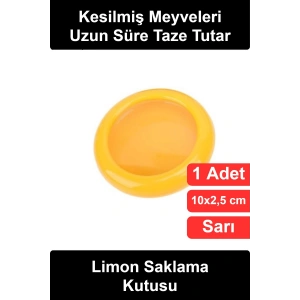 #LimonSaklamaKutusu Limon Şeklinde Esnek Silikon Yiyecek Saklama Kutusu Hava Geçirmez Kesilmiş Meyve Sebze Avokado Tazelik Koruyucu Bulaşık Makinesinde Yıkanabilir Yeniden Kullanılabilir Mutfak Gereci