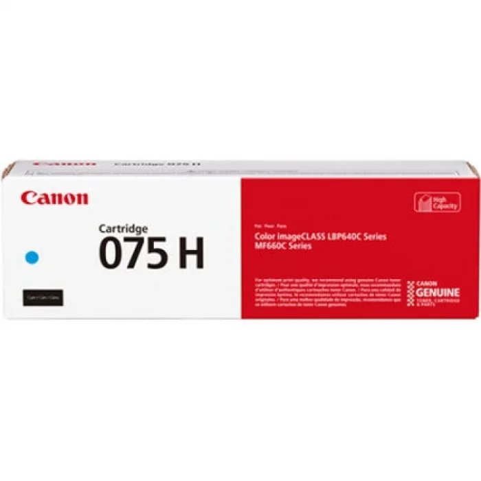 Canon CRG-075H 6368C002 Orijinal Yüksek Kapasiteli Mavi Toner