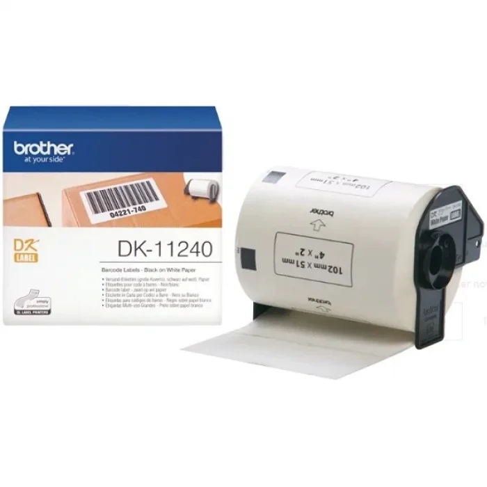 Brother P-Touch DK-11240  Etiket Küçük Adres Etiketi 102MM X 51MM 600 Adet