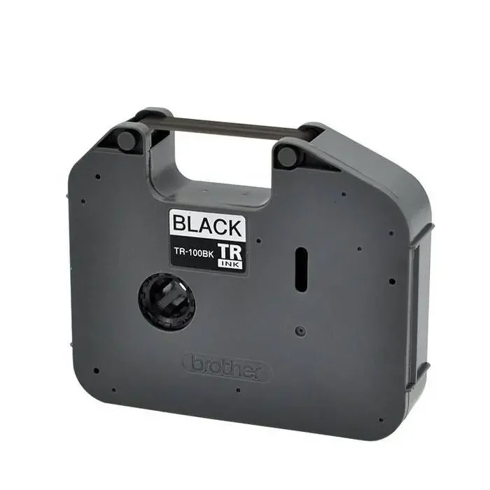 Brother P-Touch Tr-100Bk Etiket 100 Mt Si̇yah Ri̇bon