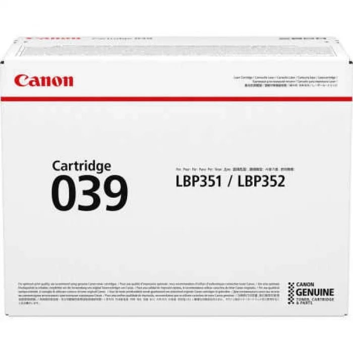 CANON 0287C001 CRG-039 SIYAH TONER 11.000 SAYFA