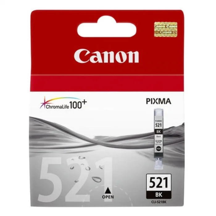 Canon 2933B004 CLI-521BK IP3600/ IP4600/ MP540/MP62 Sıyah Kartuş