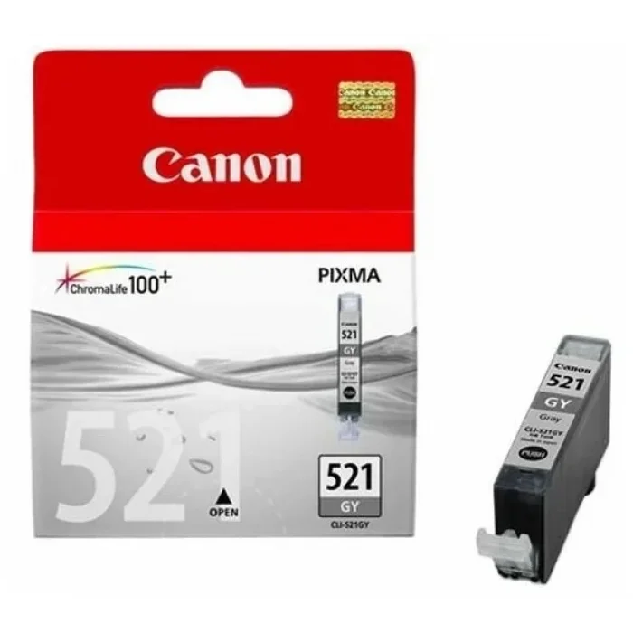 Canon 2937B004 CLI-521GY Grey Mürekkep Kartuş