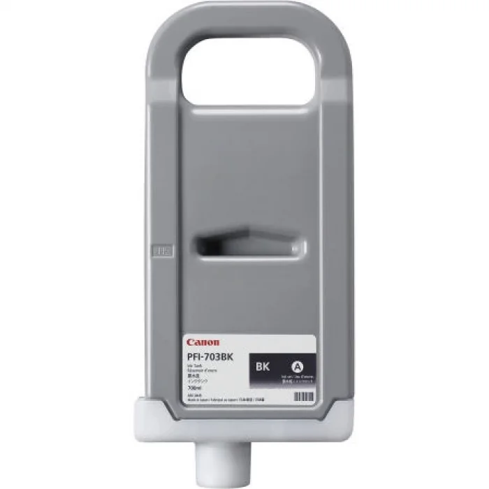 Canon 2963B001 PFI-703BK Siyah Kartuş (700 ML)IPF 810/IPF 815/IPF 820/IPF 825