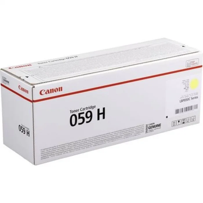 CANON 3624C001 CRG-059 TONER YELLOW HİGH CAPACİTY EMEA