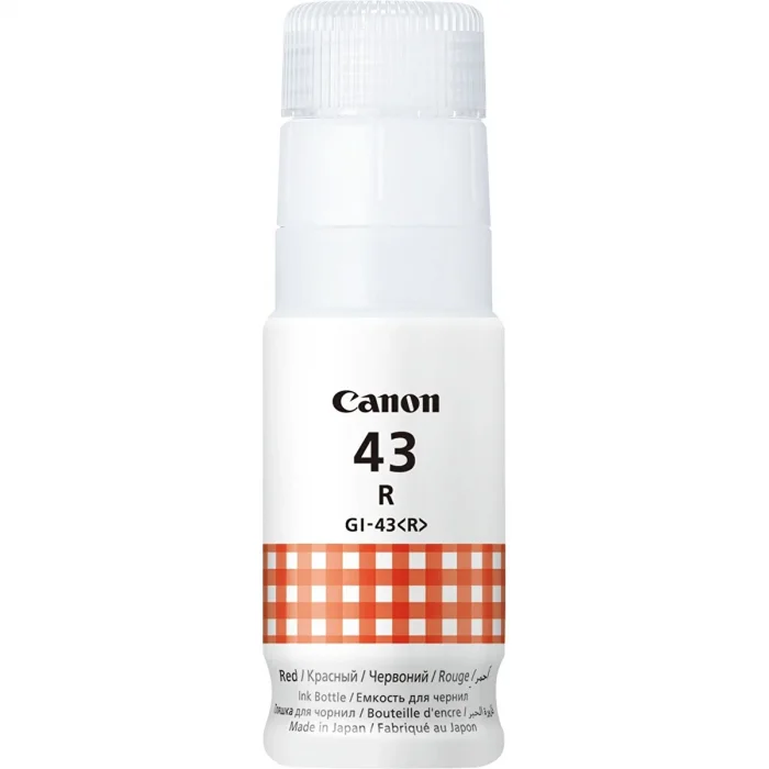 Canon 4716C001 INK GI-43 R EMB Red Kırmızı Mürekkep Kartuş