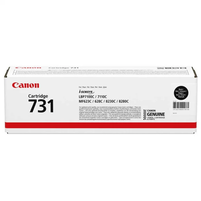 CANON 6272B002 CRG-731BK SIYAH LAZER TONER 1.400 SAYFA