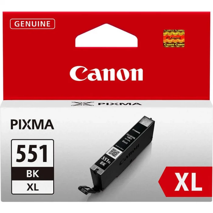Canon 6443B001 CLI-551XLBK Siyah Mürekkep Kartuş