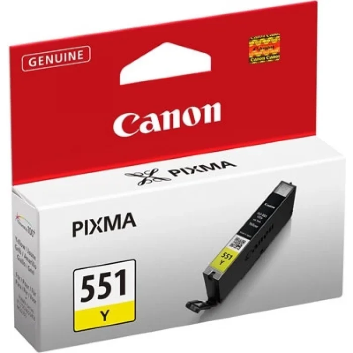 Canon 6511B001 CLI-551Y Sarı Mürekkep Kartuş