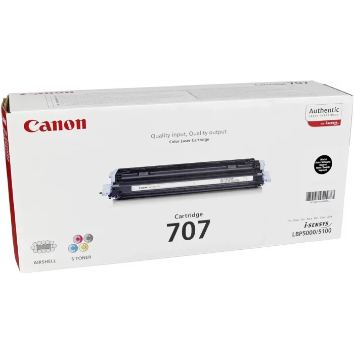 CANON 9424A004 CRG-707B SIYAH TONER 2.500 SAYFA
