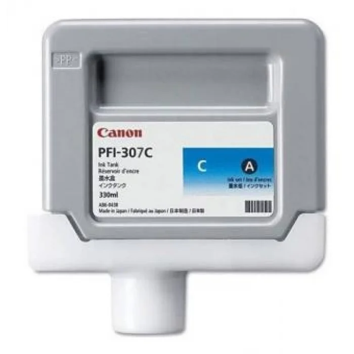 Canon 9812B001 PFI-307C Mavi Kartuş (330 ML)IPF 830 / IPF 840 /IPF 850