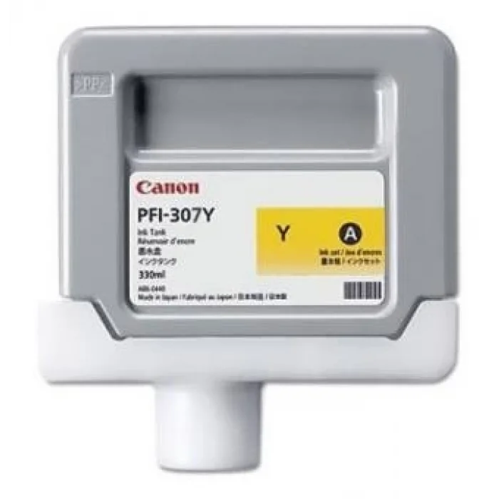 Canon 9814B001 PFI-307Y Sarı Kartuş (330 ML)IPF 830 / IPF 840 /IPF 850