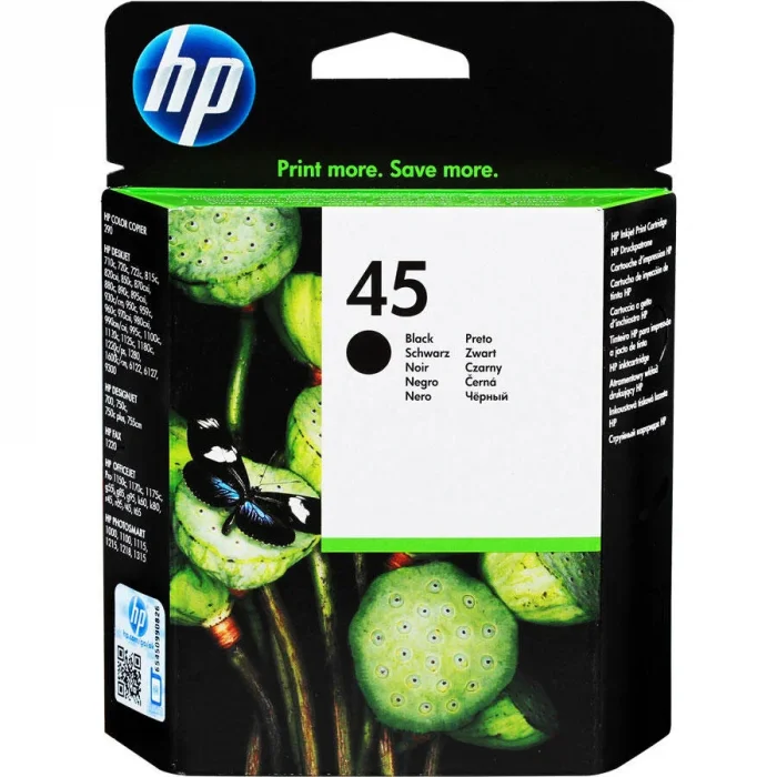 HP 51645AE (45) SIYAH BUYUK MUREKKEP KARTUSU 930 SAYFA