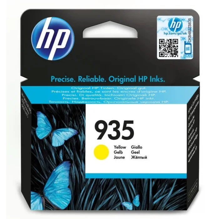 HP C2P22AE (935) SARI MUREKKEP KARTUSU 400 SAYFA