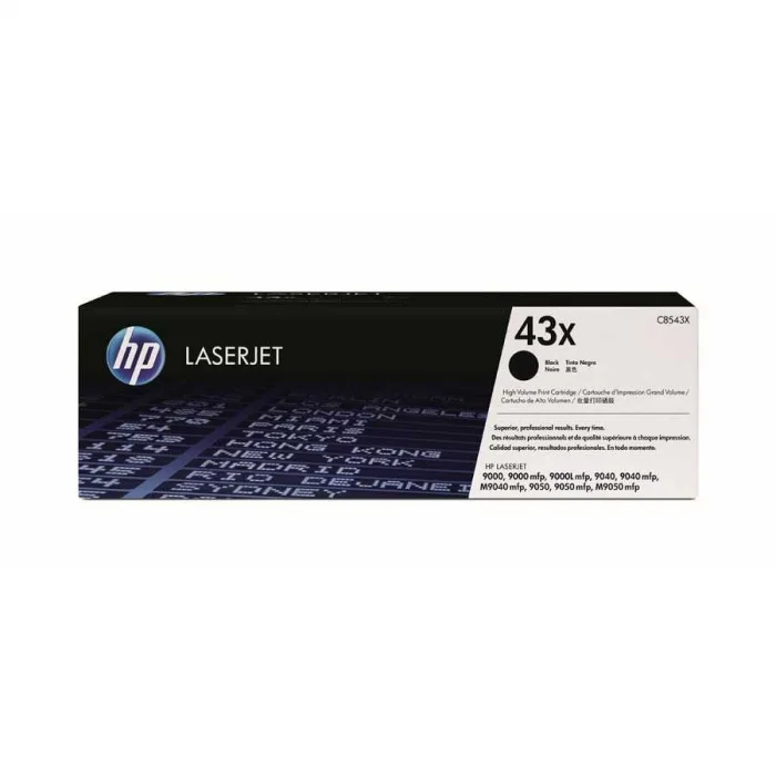 HP C8543X (43X) SIYAH YUKSEK KAPASITELI TONER 30.000 SAYFA