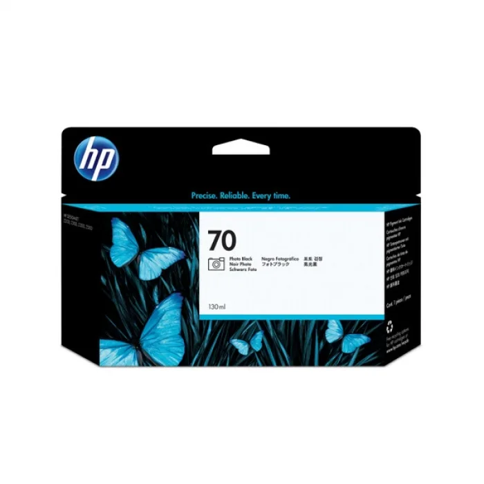 HP C9449A (70) FOTOGRAF SIYAHI 130 ML GENIS FORMAT MUREKKEP KARTUSU