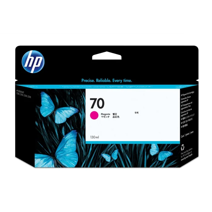 HP C9453A (70) MAGENTA 130 ML GENIS FORMAT MUREKKEP KARTUSU