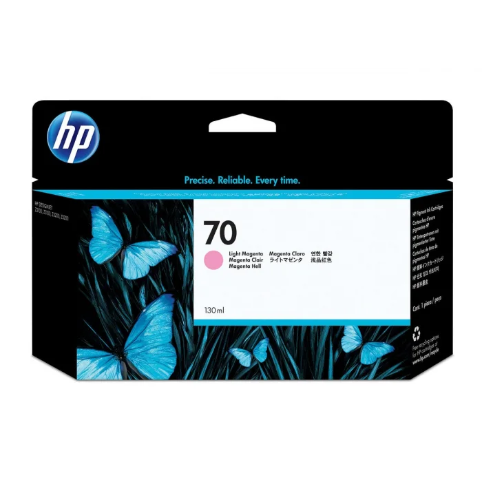 HP C9455A (70) ACIK MAGENTA 130 ML GENIS FORMAT MUREKKEP KARTUSU