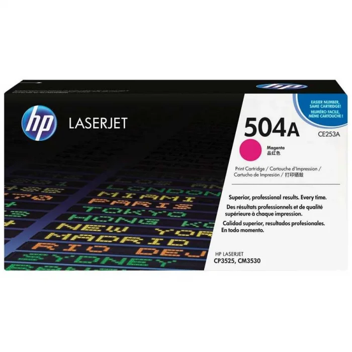 HP CE253A (504A) MACENTA TONER 7.000 SAYFA