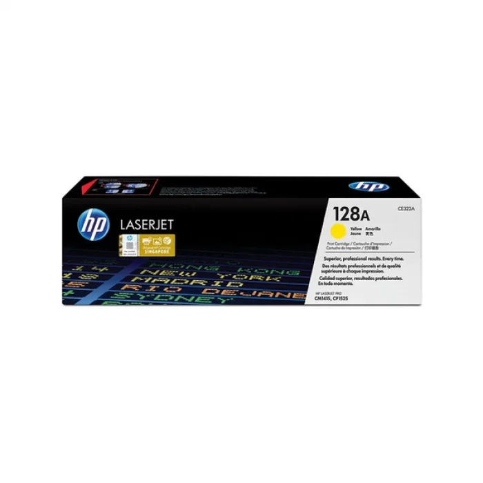 HP CE322A (128A) SARI TONER 1.300 SAYFA
