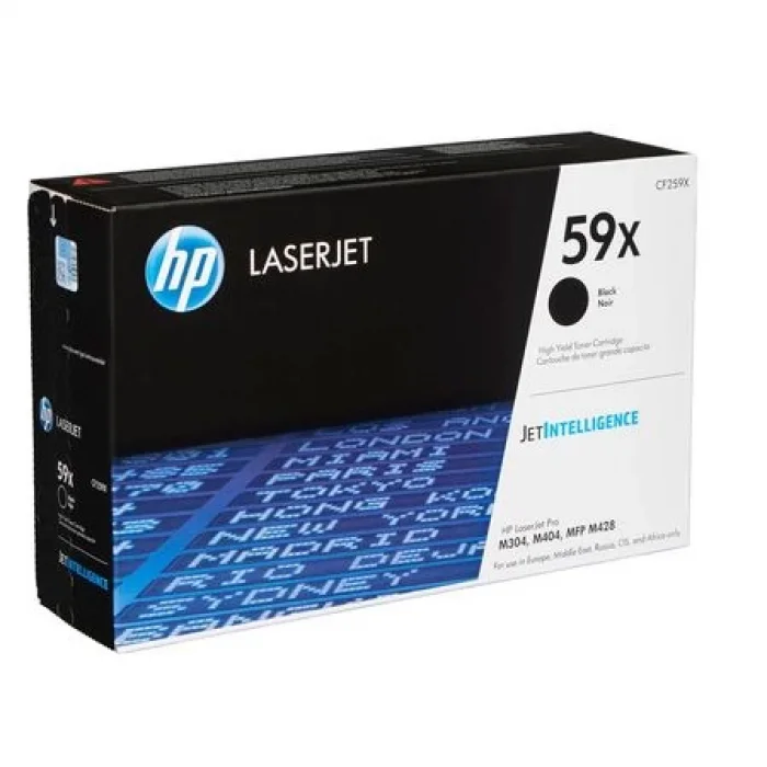 HP CF259X (59X) YÜKSEK KAPASİTELİ SİYAH LASERJET TONER 10.000 SAYFA