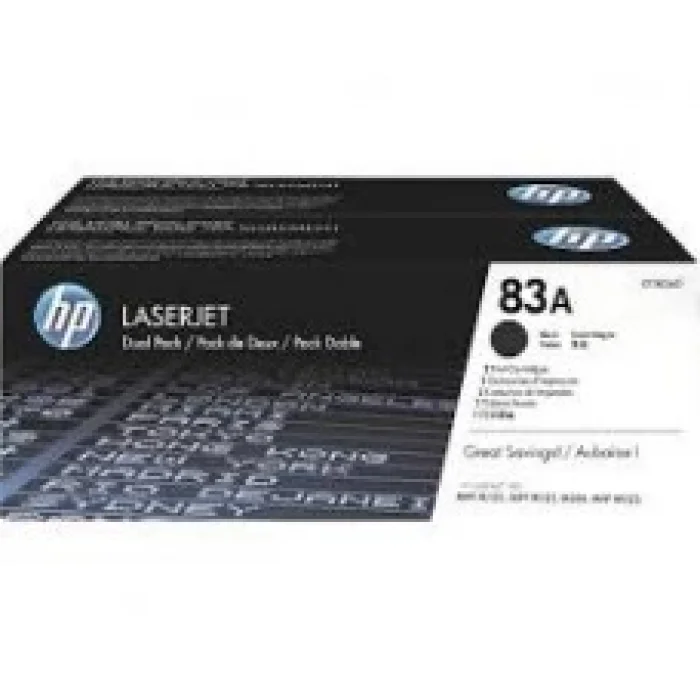 HP CF283AD (83A) SIYAH 2 LI PAKET LASERJET TONER KARTUŞ