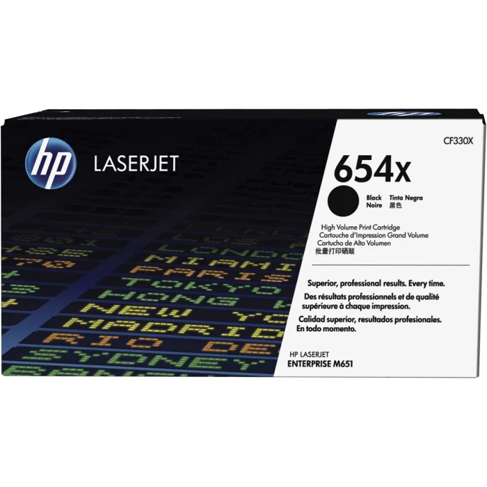 HP CF330X (654X) SIYAH YUKSEK KAPASITELI TONER 20.000 SAYFA