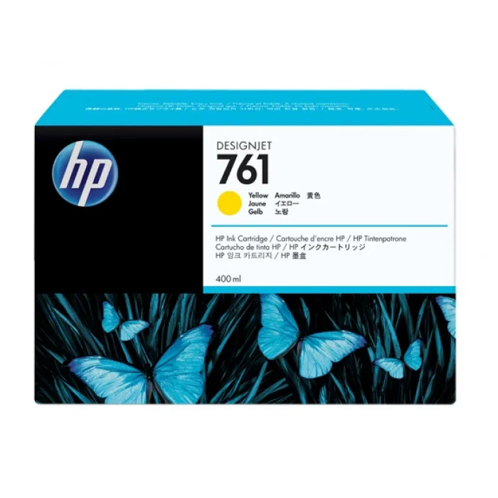 HP CM992A (761) SARI 400 ML GENIS FORMAT MUREKKEP KARTUSU