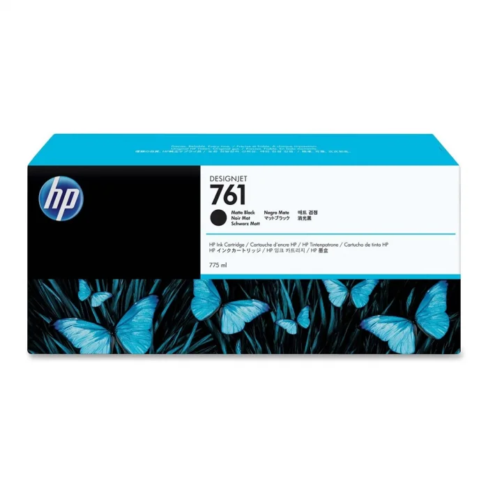 HP CM997A (761) MAT SIYAH 775 ML GENIS FORMAT MUREKKEP KARTUSU